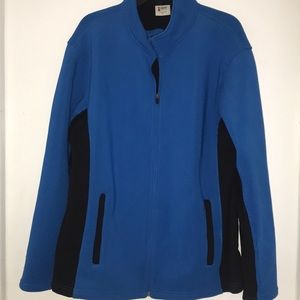 Like new - Alphaine Designs men’s sweater zip up jacket SZ XL